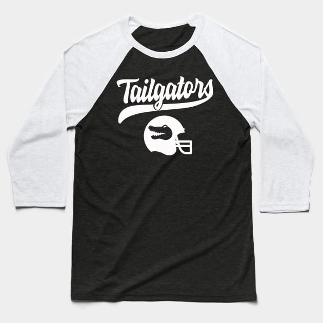 Tailgators Fantasy Football Logo Baseball T-Shirt by FantasySportsSpot